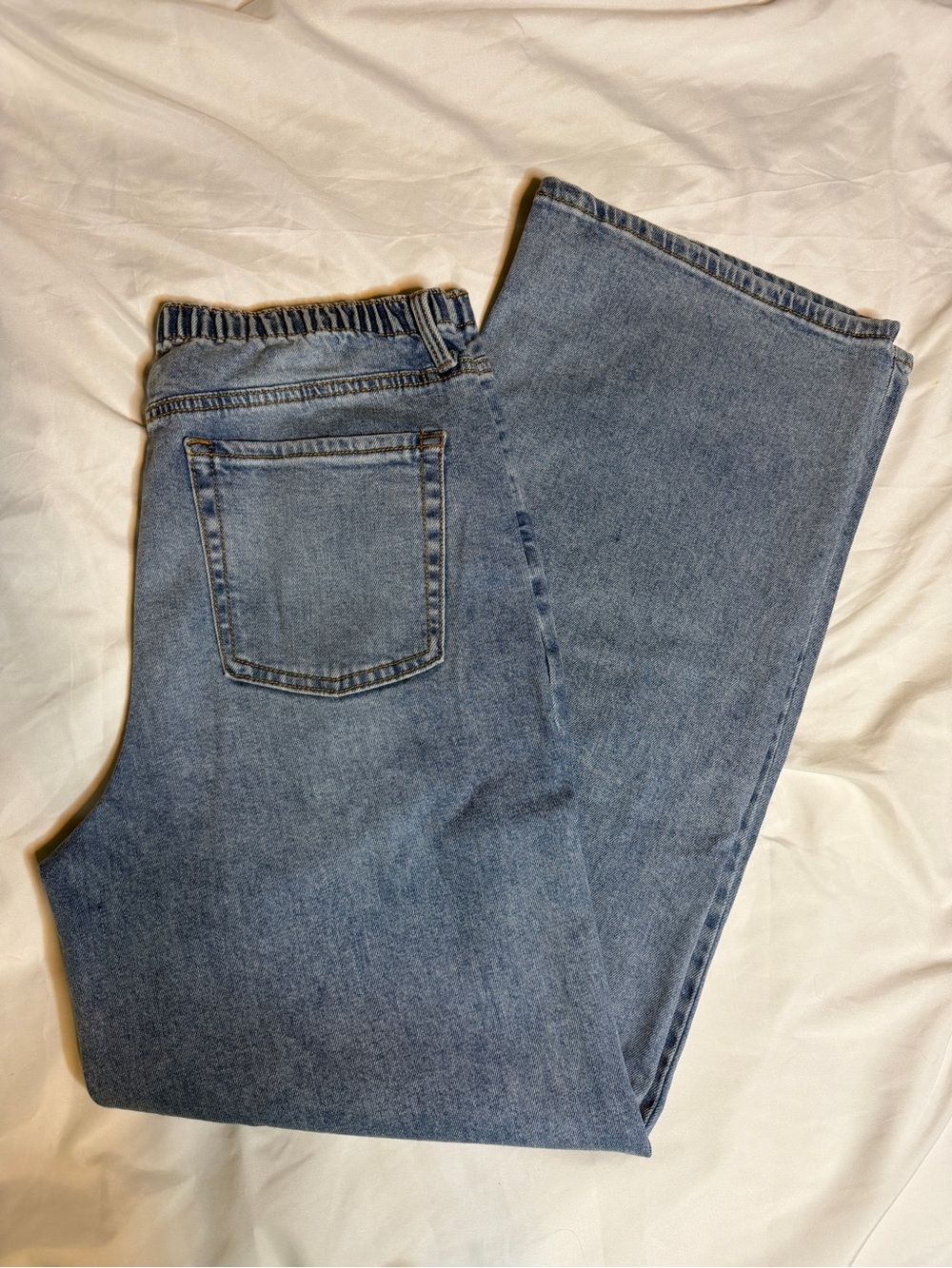 Oat New York Women's Light Blue Boyfriend Jeans